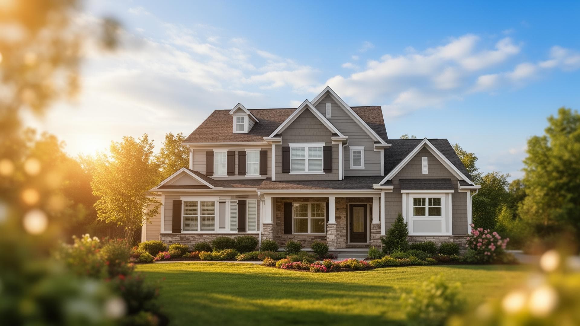 Beautiful home representing homeownership goal